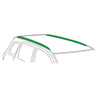 Stängd takreling - V40 Cross Country